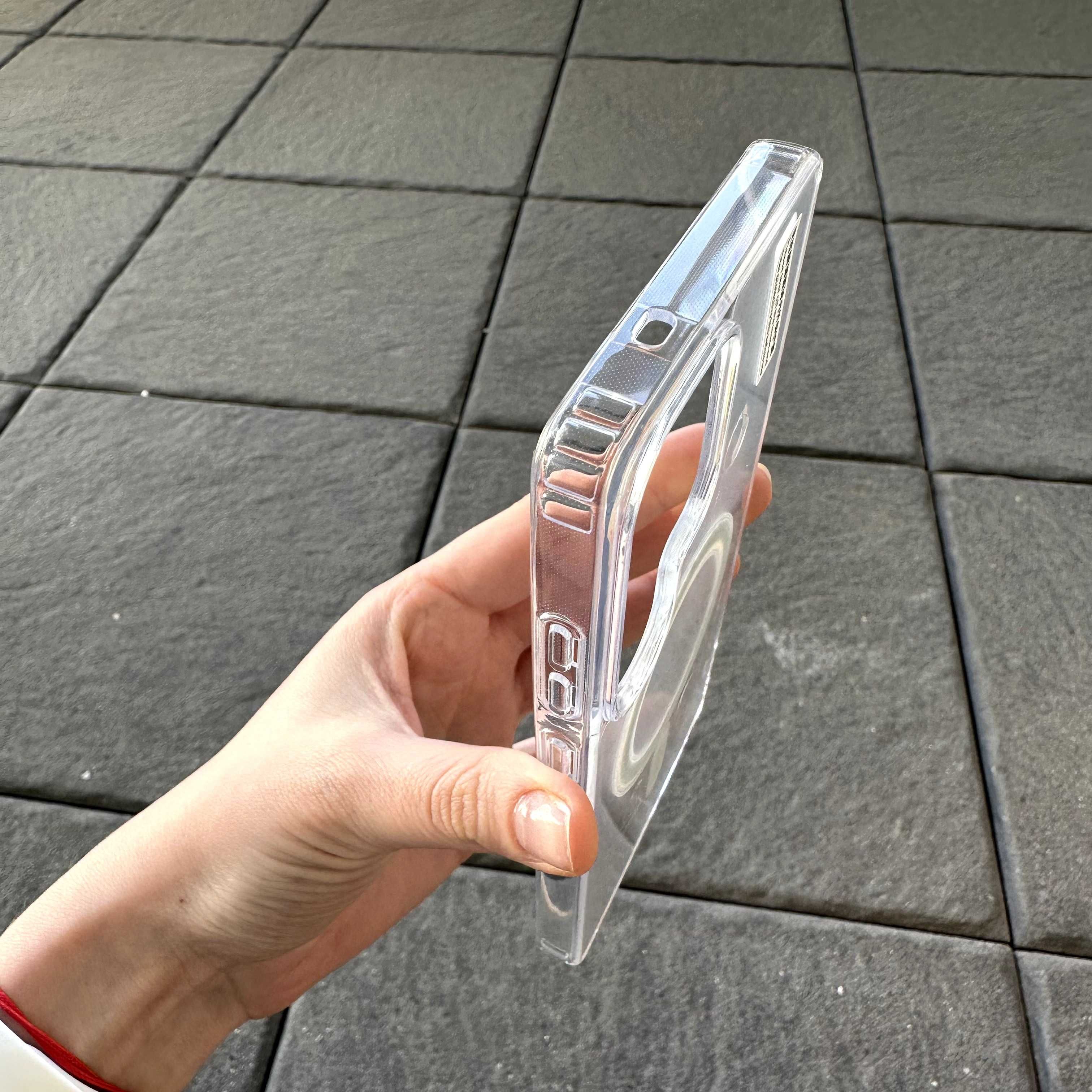Etui przezroczyste MagSafe Samsung S25 Ultra