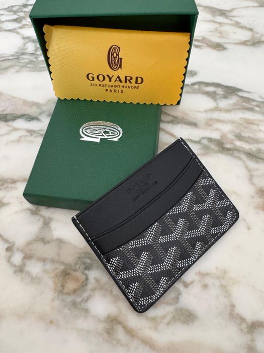 Carteira Goyard Saint-Sulpice Preta