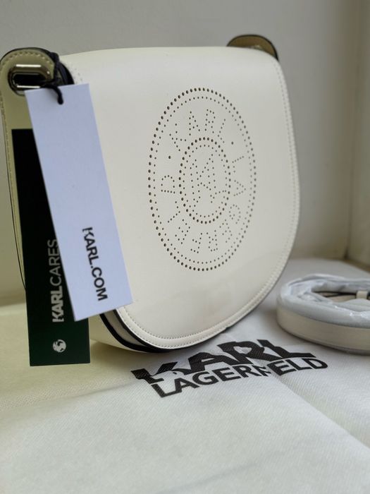 ДЕФЕКТ Сумка-сідло Karl Lagerfeld Карл Лагерфелд Через Плече