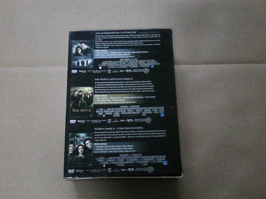 Saga Twilight 3 dvds