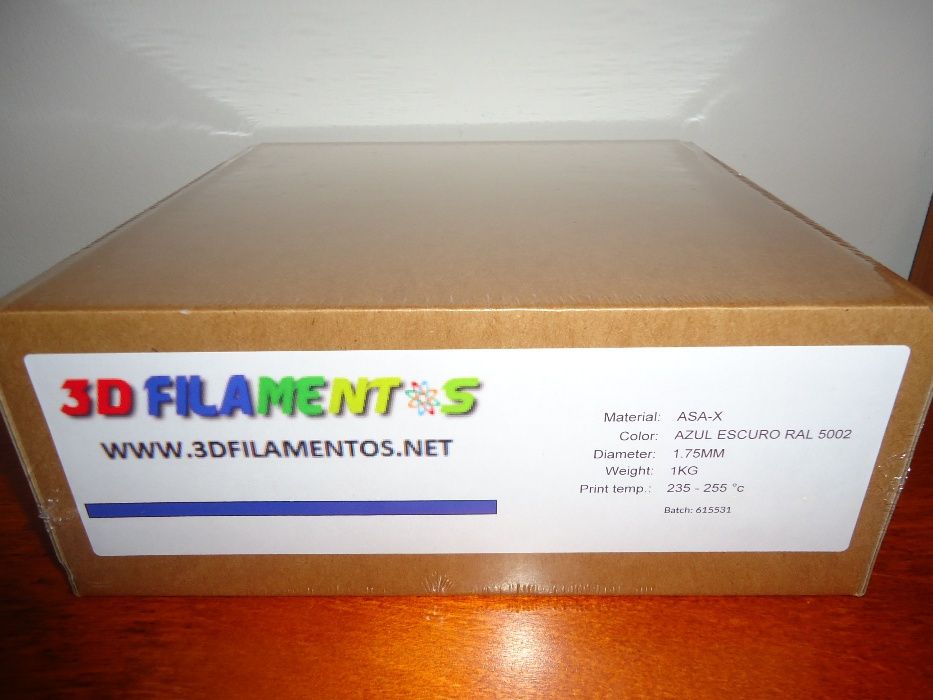 Filamento ASA para impressora 3D