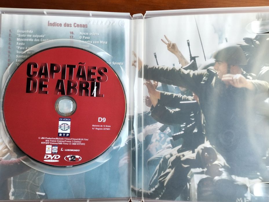 DVD Capitães de Abril