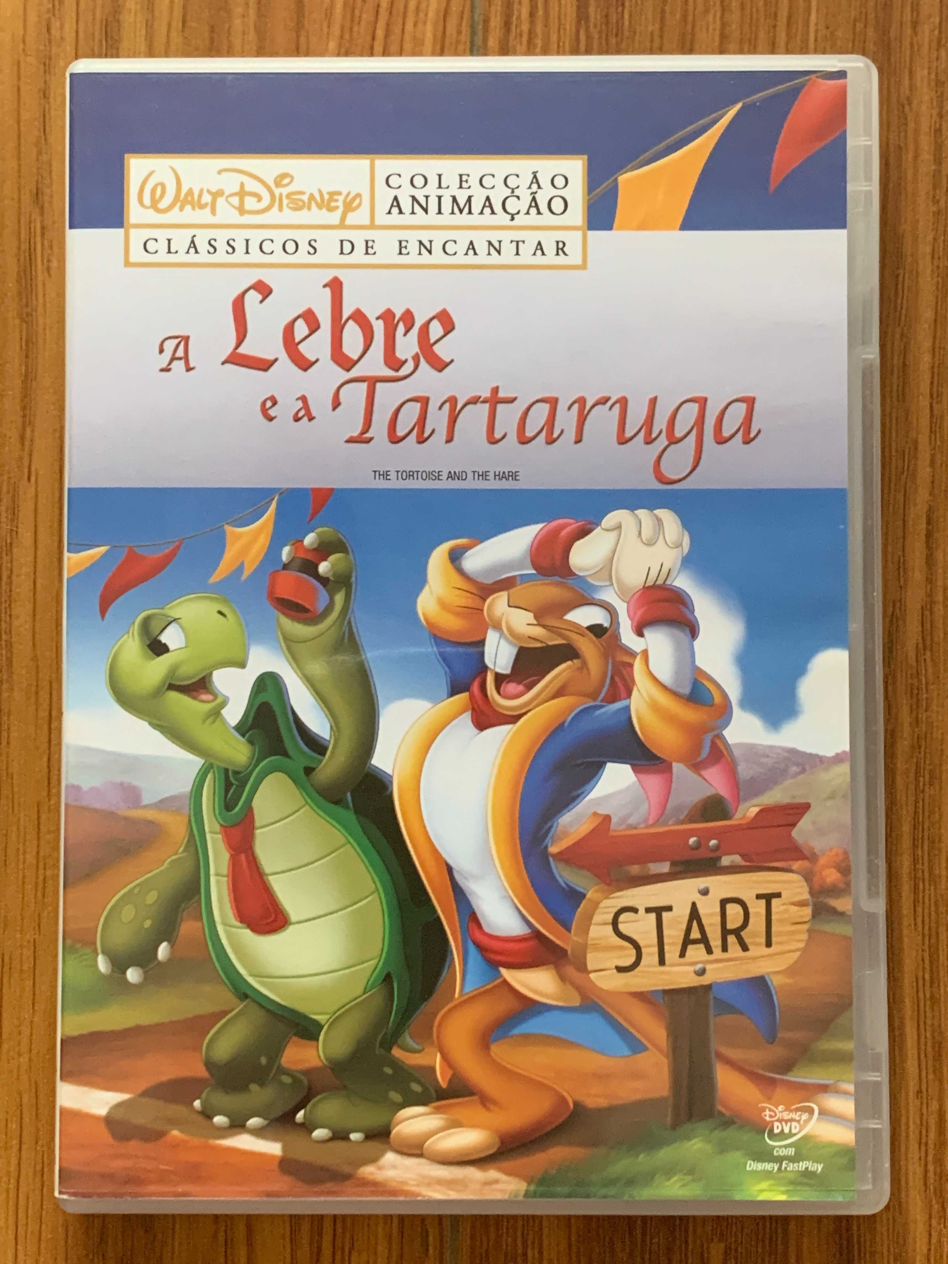 A Lebre e a Tartaruga - Disney - dvd