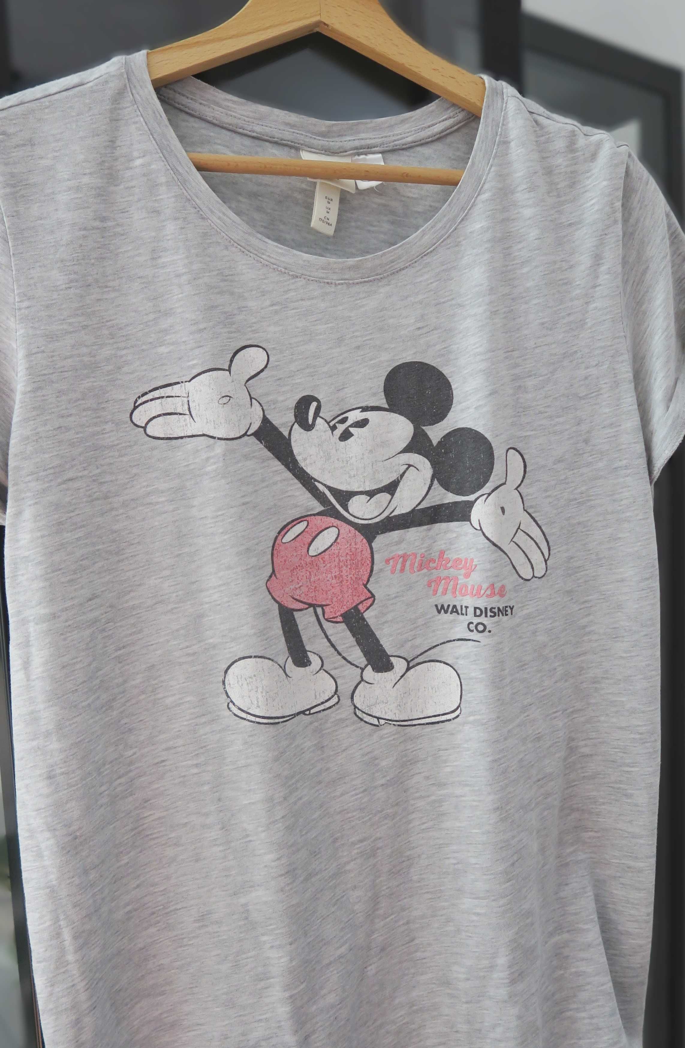 H&M koszulka M/38 t-shirt vintage Mickey Mouse