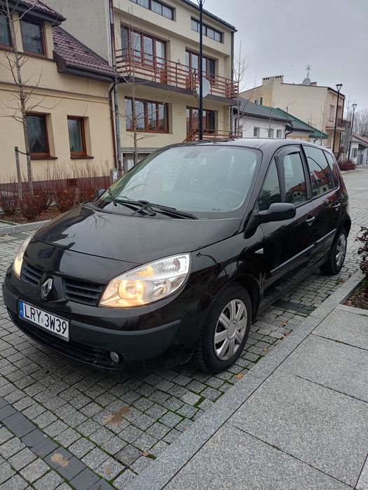 Scenic 2006r 1.6B 115KM, hak, panorama, tempomat, PT/OC 12.11.2026