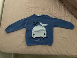 Blusa malha fina 12 meses DK Dr Kid