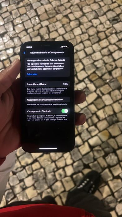 Iphone 12 128g saude da bateria 94