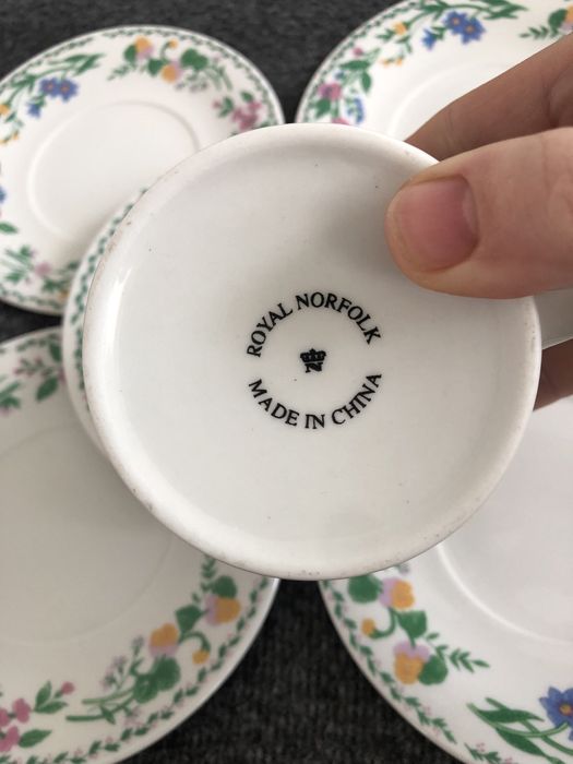 Тарелки винтажные фарфор