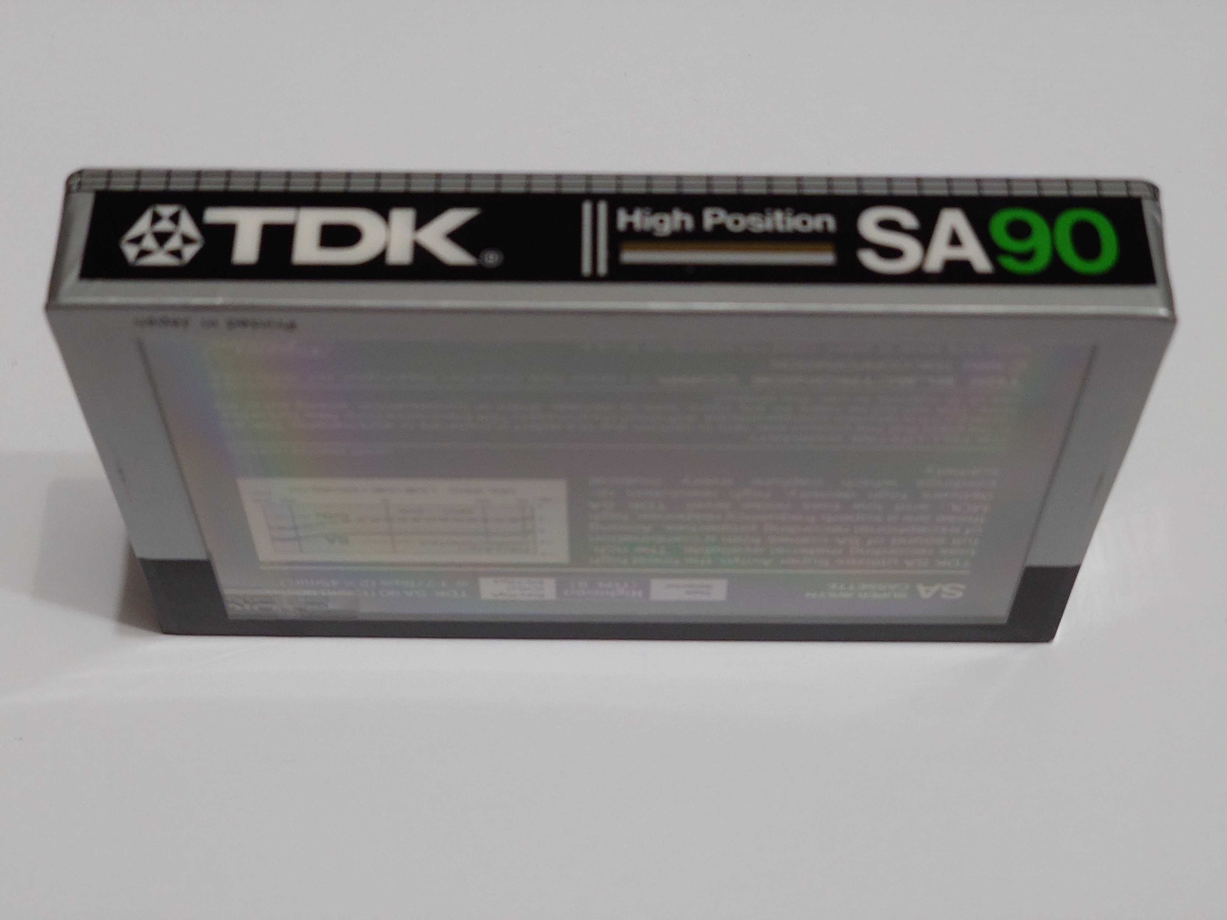 TDK SA 90 model na lata 1982/1984 rynek Amerykański