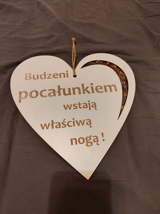 Serce do powieszenia na ścianę Budzeni pocałunkiem