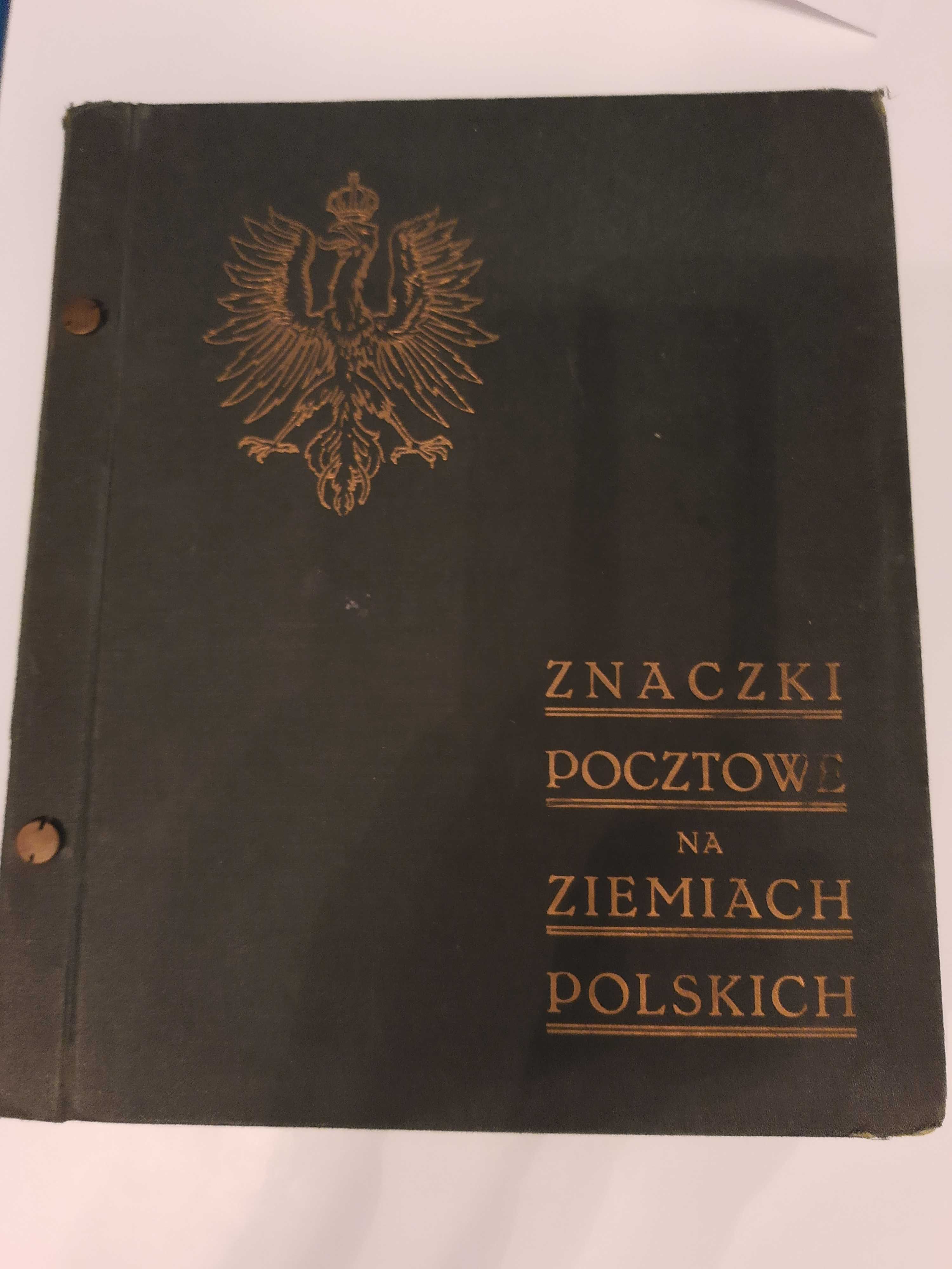 Witkowskiego album do znaczków pocztowych wydanych dla ziem polskich