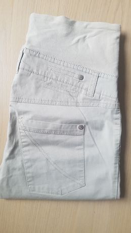 Beżowe spodnie ciążowe h&m 36/S