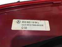 Фонарь задний левый Mercedes W203