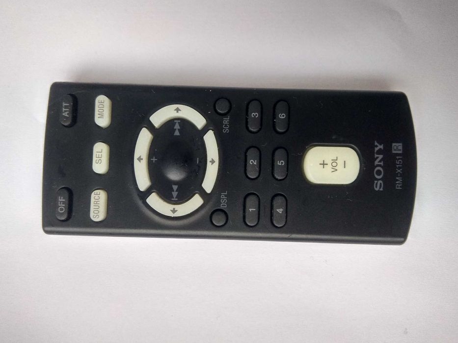 Пульт к автомагнитола Sony