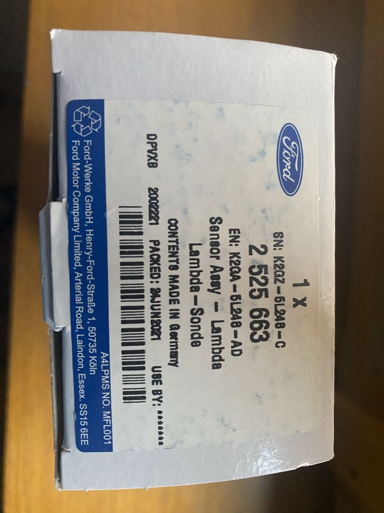 Czujnik DPF NOX Ford Edge S-Max Galaxy