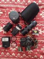 Konica Autoreflex TC - zestaw