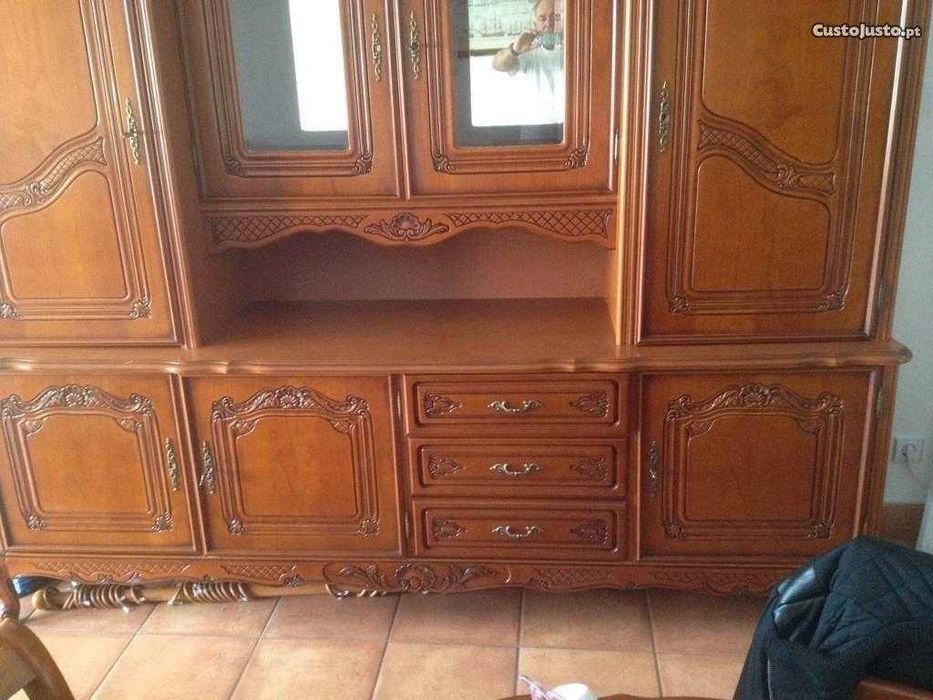 Movel de sala madeira cerejeira