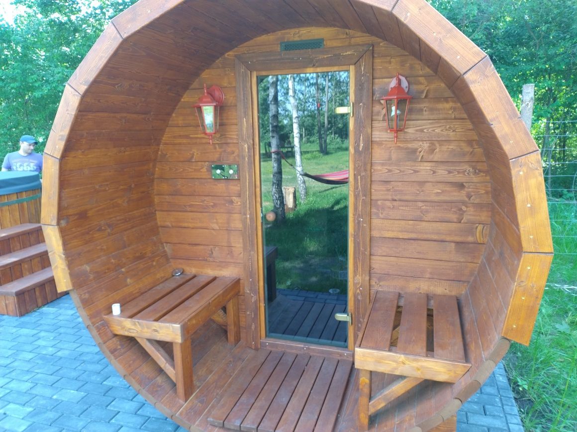 Sauna, jacuzzi, bania, komplet
