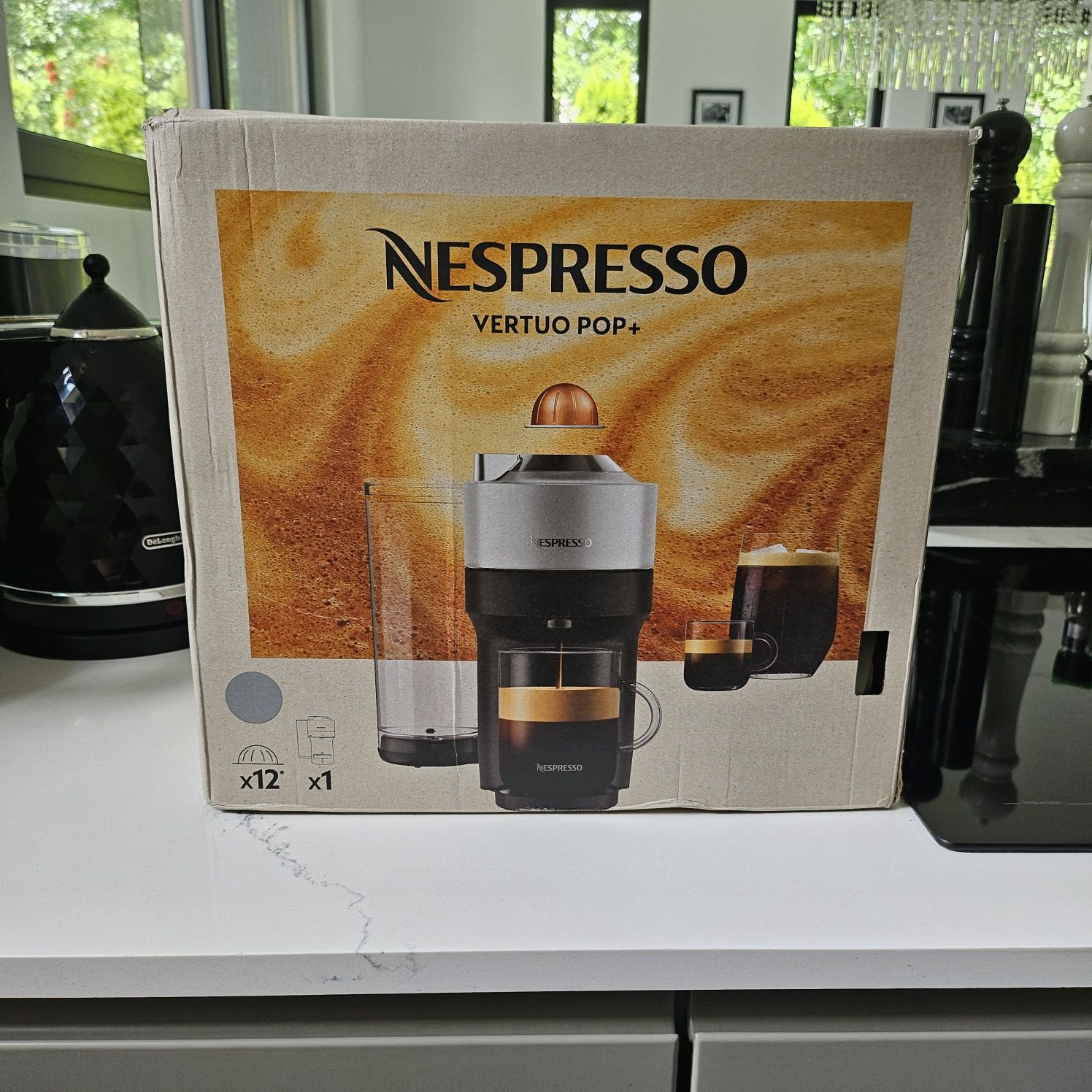 Express do kawy kapsułki nespresso vertuo pop +