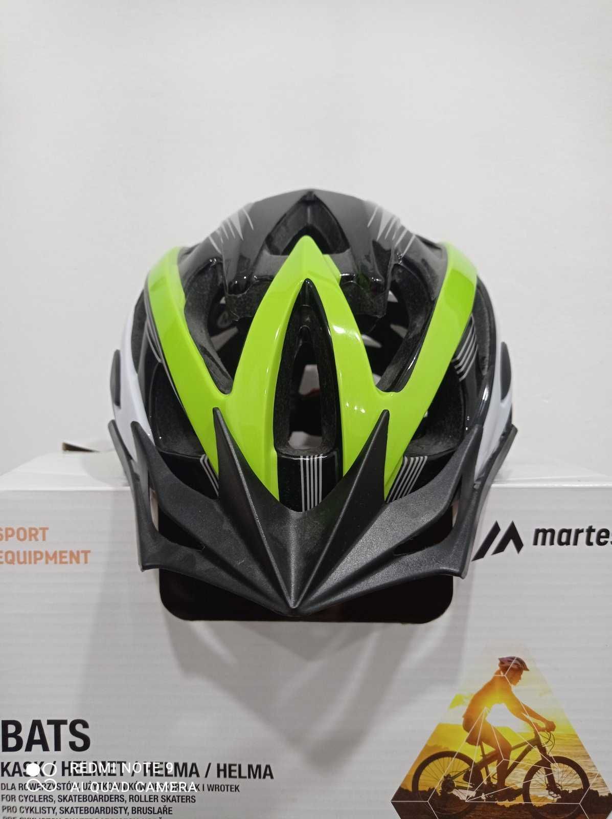 Шлем велосипедный Martes Bats цвет зелёный.