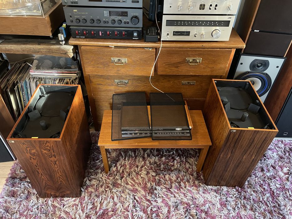 Kolumny Sonab  oa-5 philips 9710 AlniCo ratytas w palisandrze vintage