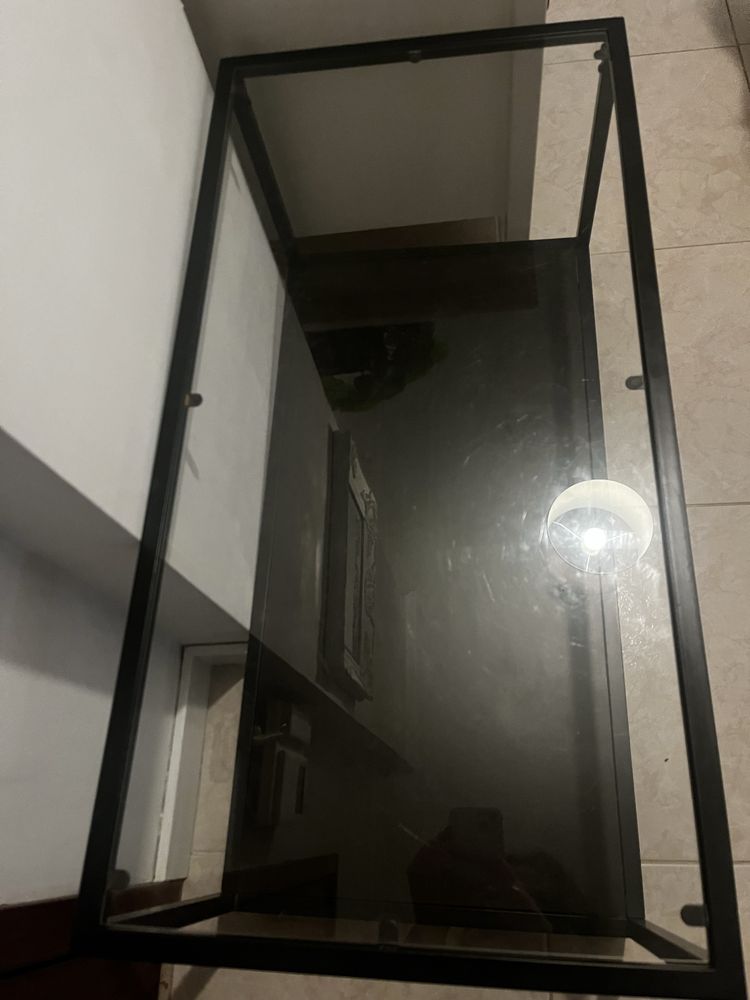Mesa de centro de vidro ikea