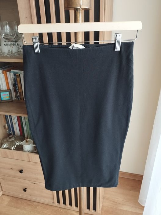 Spódnica spódniczka ołówkowa H&M S 36 czarna