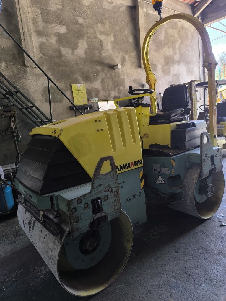 Cilindro 1,20 m vibração aos 2 rolos