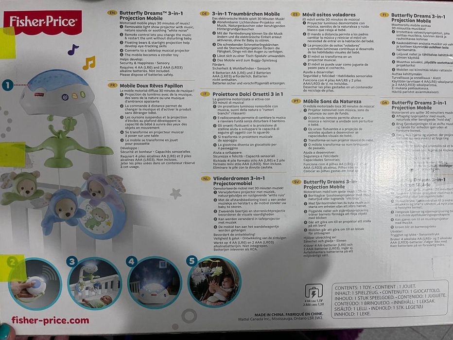 Móbile Sons Natureza FISHER-PRICE