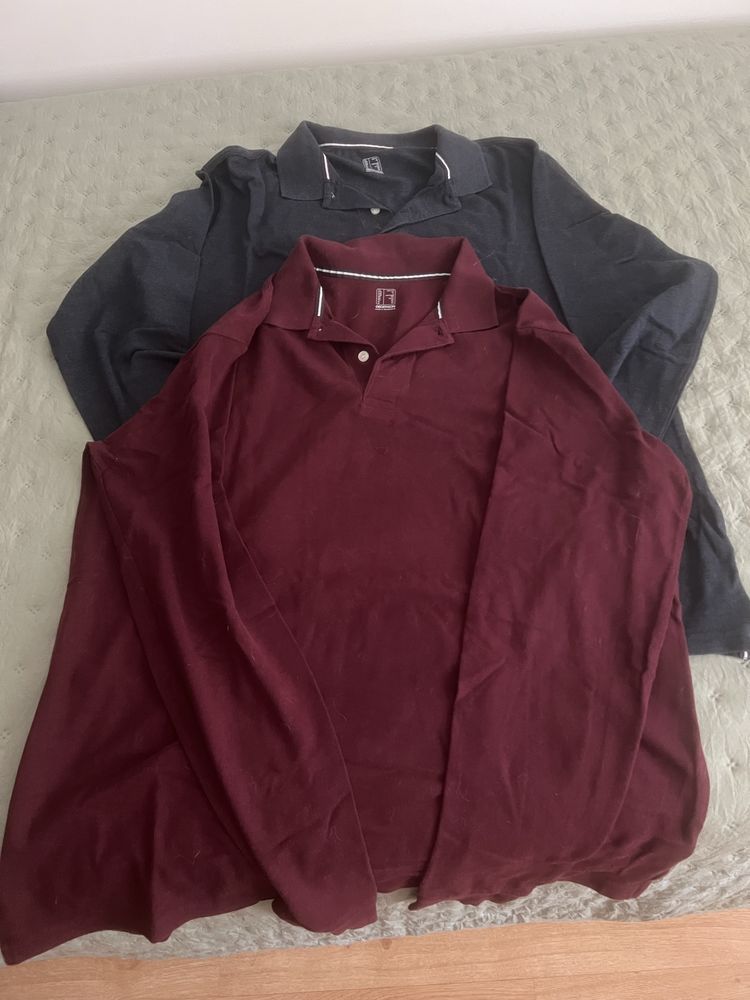 Varias t shirts / polos  e camisa manga comprida / long sleeve