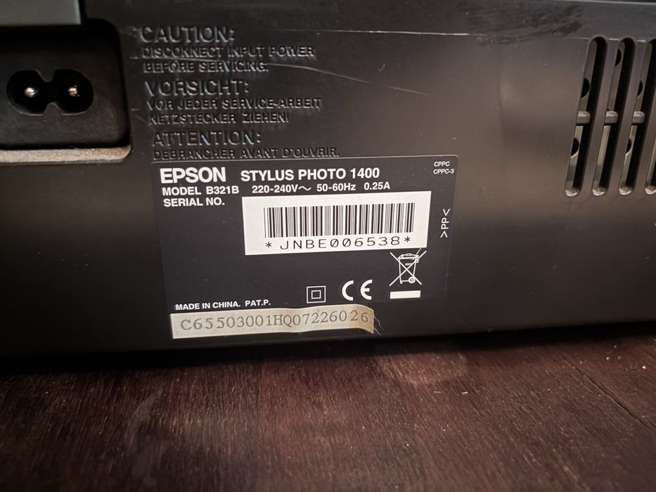 Impressora Epson Stylus Photo 1400