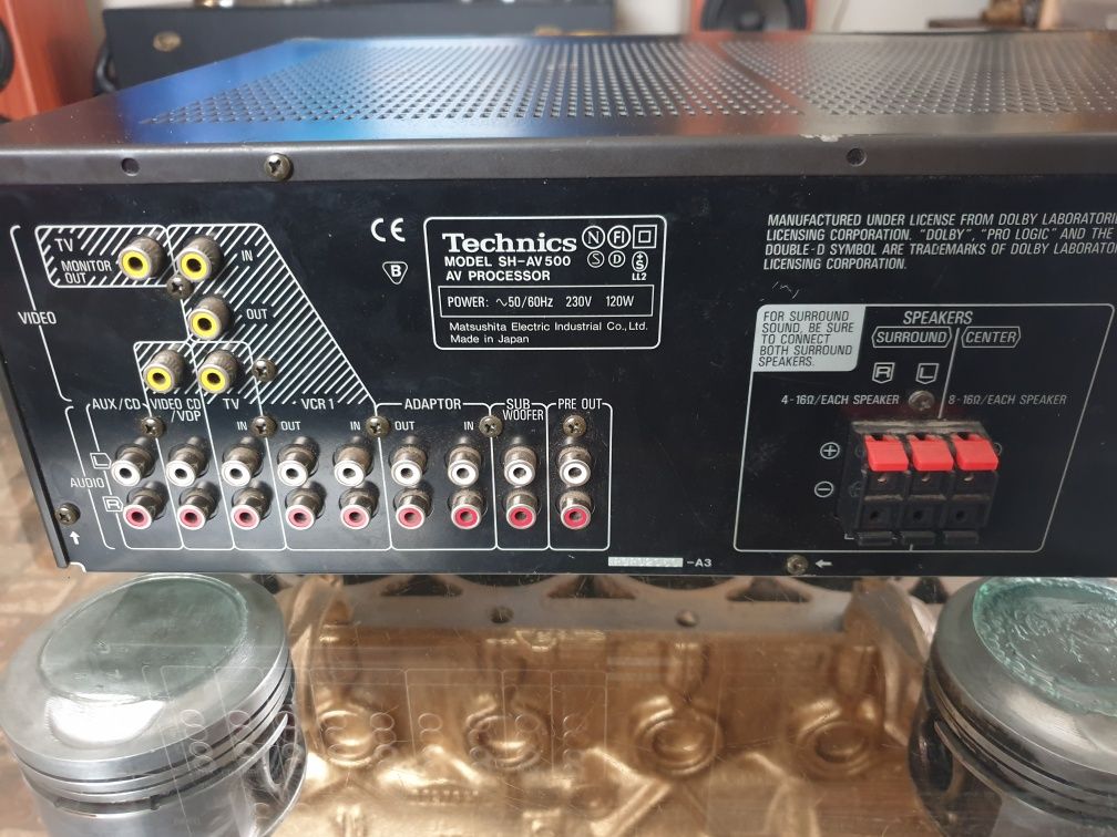 Wzmacniacz procesor dźwięku technics sh-av500