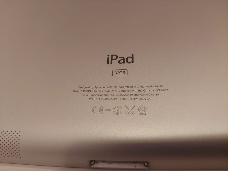 Плашет Apple iPad 3 A1430 32 GB Wi-Fi 3/4 G