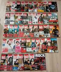 Kolekcja magazynów Teraz Rock muzyka czasopisma