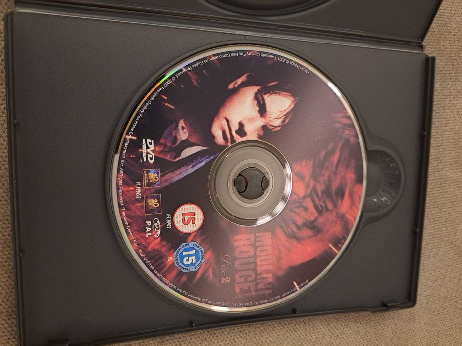 DVD duplo filme "Moulin Rouge"