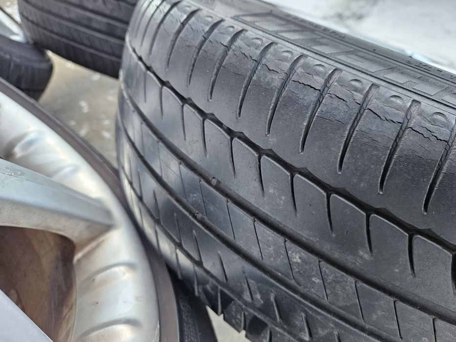 Koła mercedes 5x112 215/45/r17 opony lato
