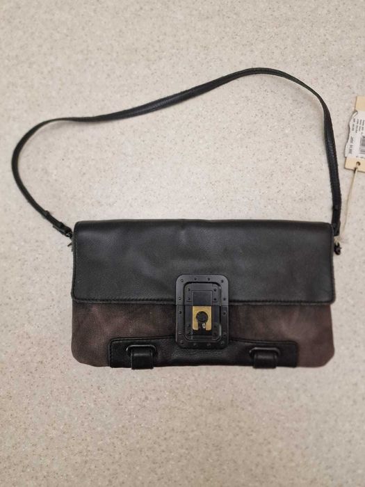 Оригінальний клатч DIESEL • Шкіра + текстиль • Новий з біркою