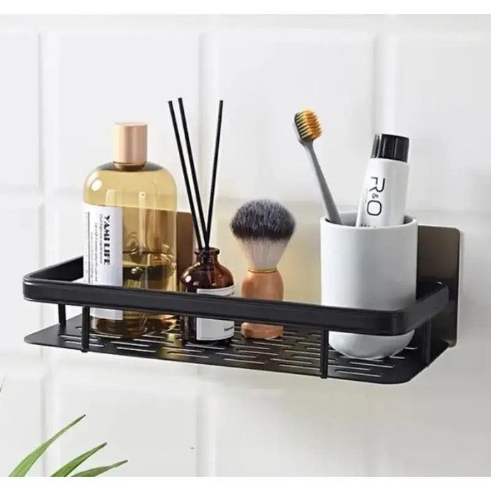 Органайзер в ванную на стену STORAGE RACK полка для принадлежностей