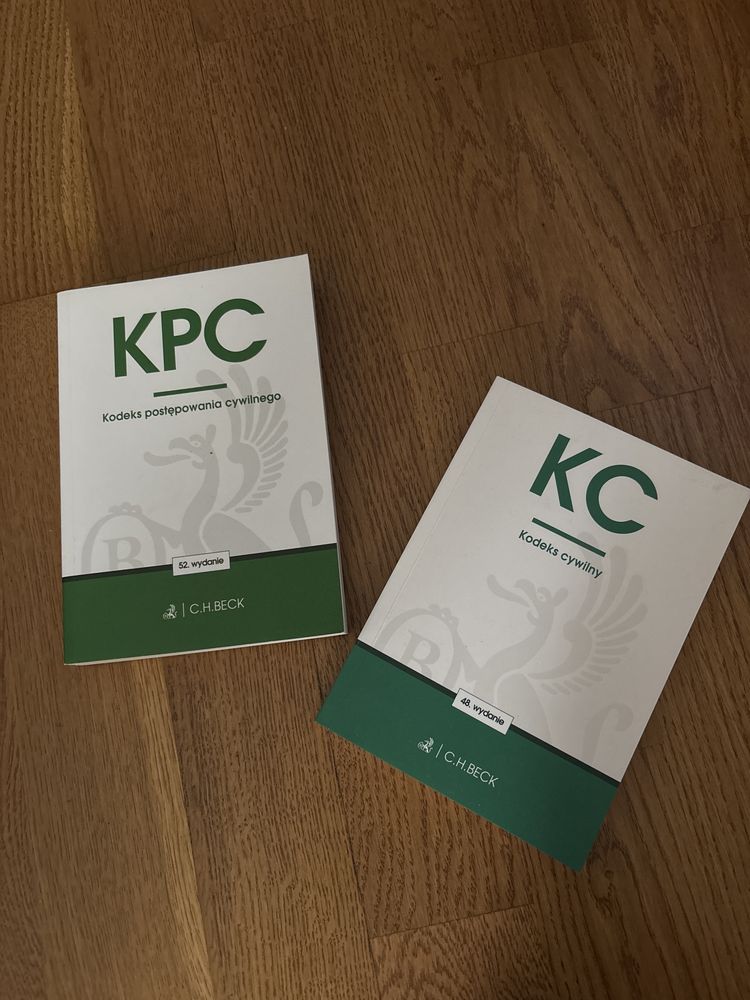 Kodeks cywilny i kodeks postępowania