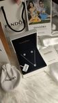 Набір Pandora  підвіска та сережки. Комплект Пандора s925