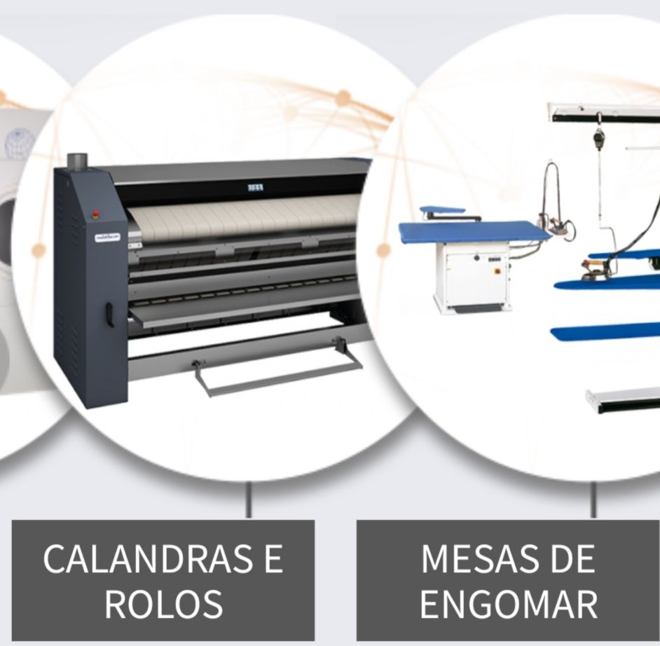 Calandra e tábuas de passar
