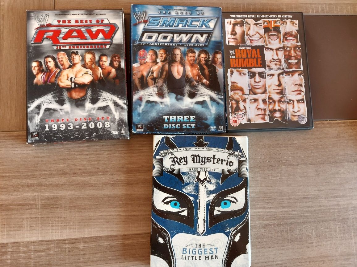 Dvds wrestling novos