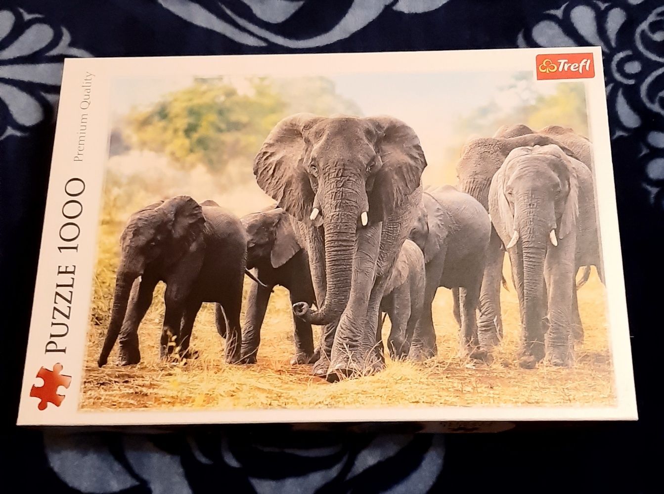 Puzzle Słonie Trefl 1000