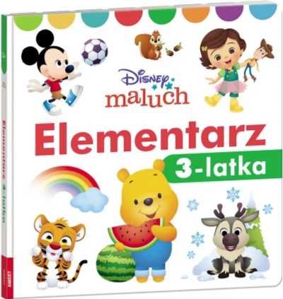 Disney Maluch. Elementarz 3 - latka - praca zbiorowa