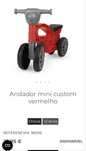 Triciculo mota vermelha