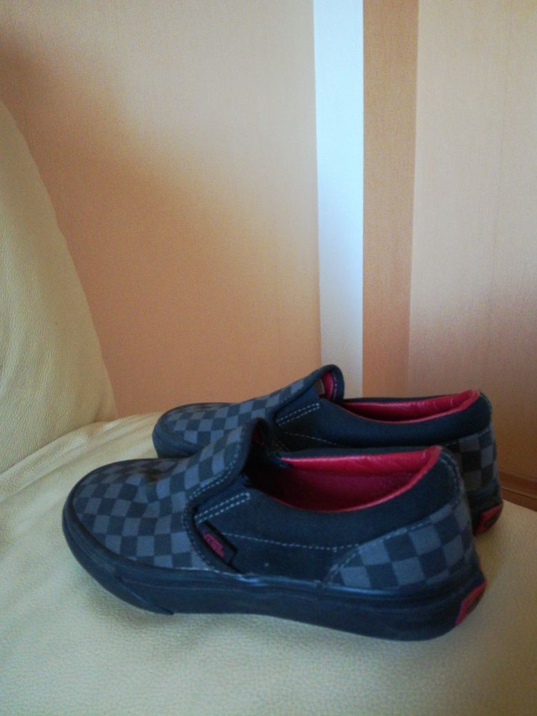 Мокасины Для мальчика шахматка от Vans