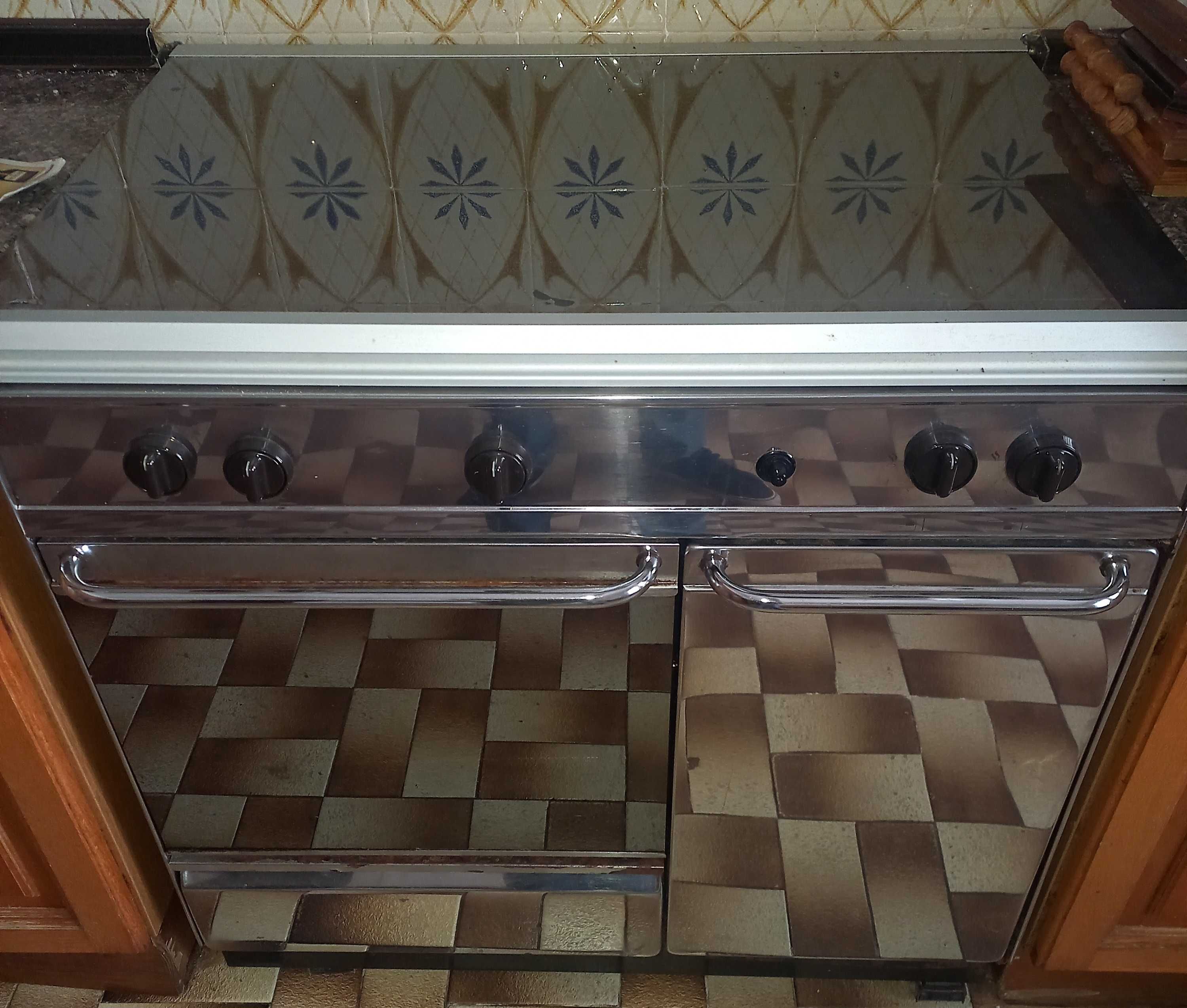 Fogão inox 4 bicos