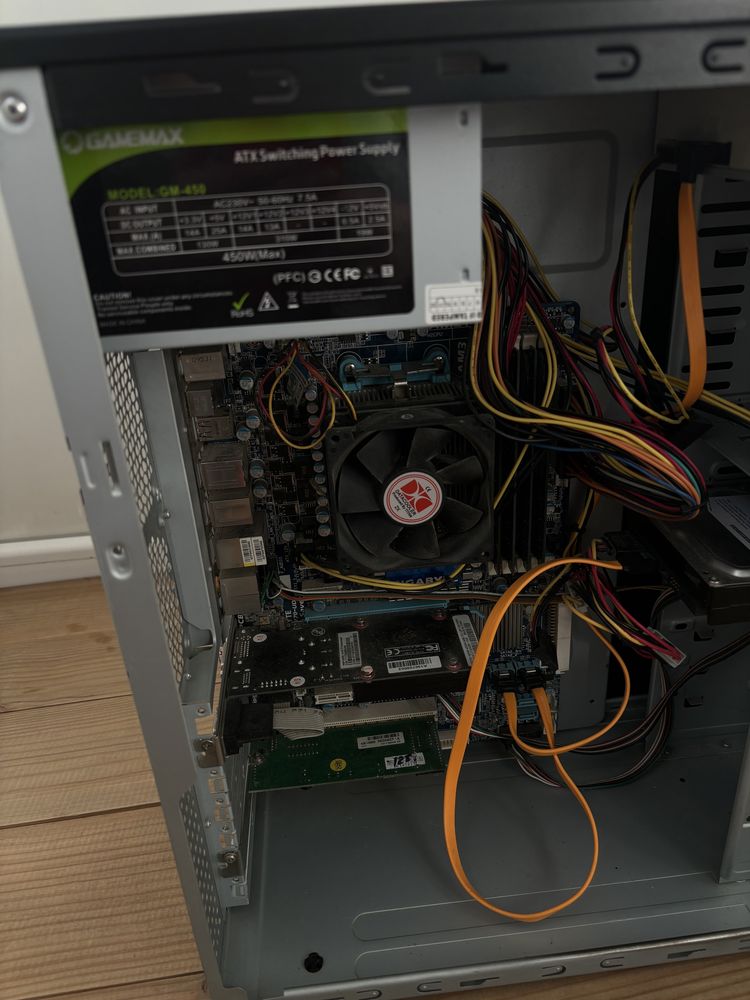 Системний блок компʼютер настільний AMD Gigabyte GameMAX 450W + ігри