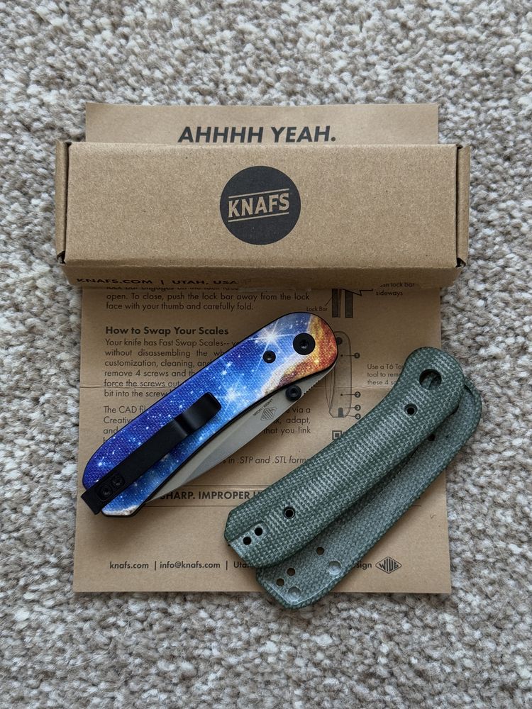 Knafs Lander Custom складний ніж. Новий!  We knife Banter