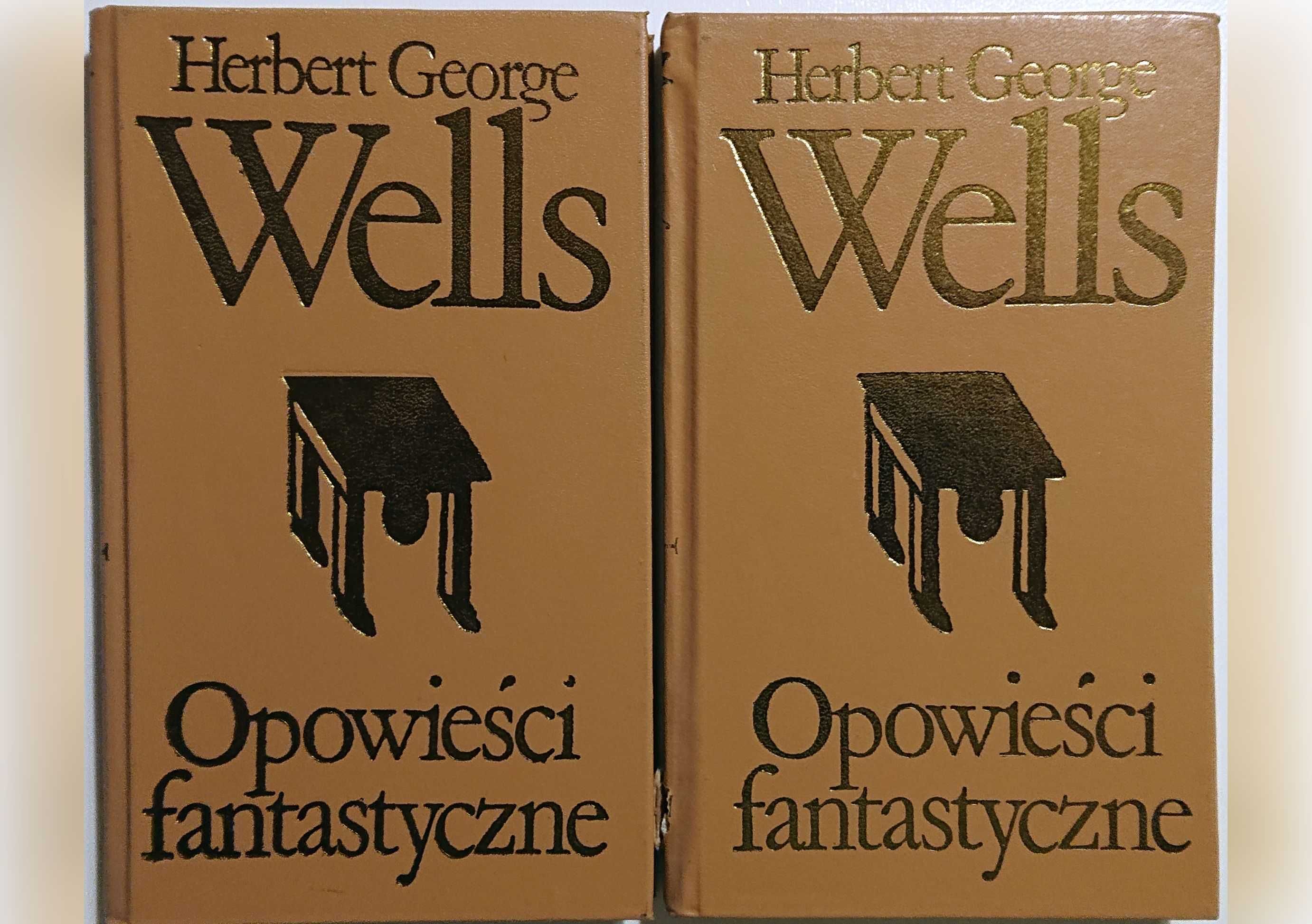 "Opowieści fantastyczne" - Herbert George Wells - 1976 - 2 tomy